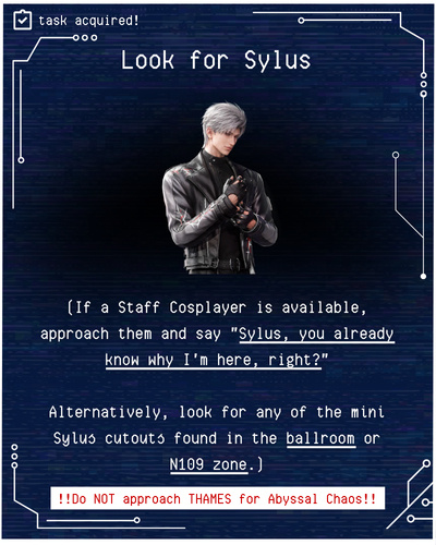 Look for Sylus