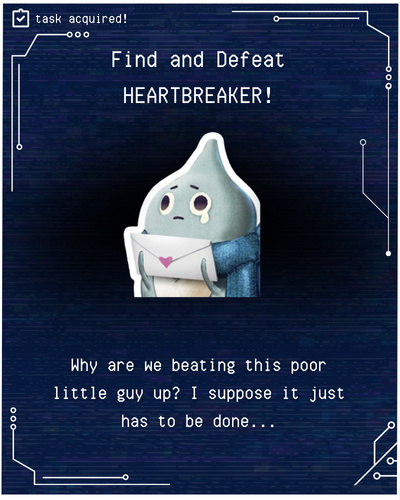 Find and Defeat Heartbreaker