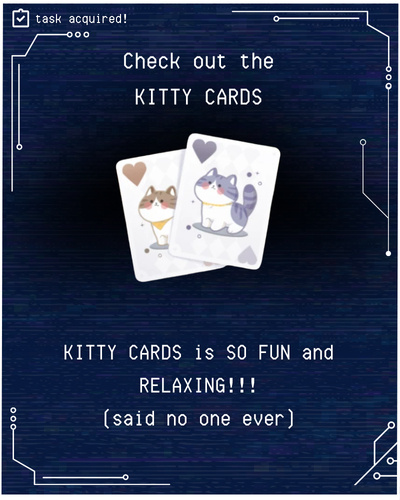 Check out Kitty Cards