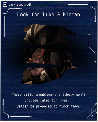 Look for Luke and Kieran