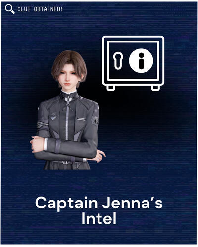 Captain Jenna&#39;s Intel