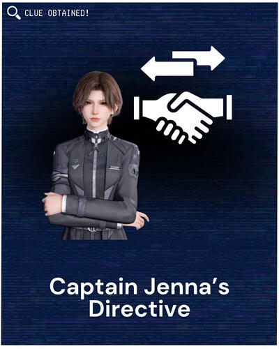 Captain Jenna&#39;s Directive