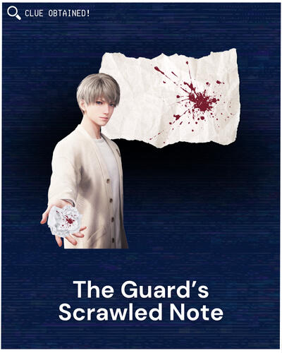 The Guard&#39;s Scrawled Note